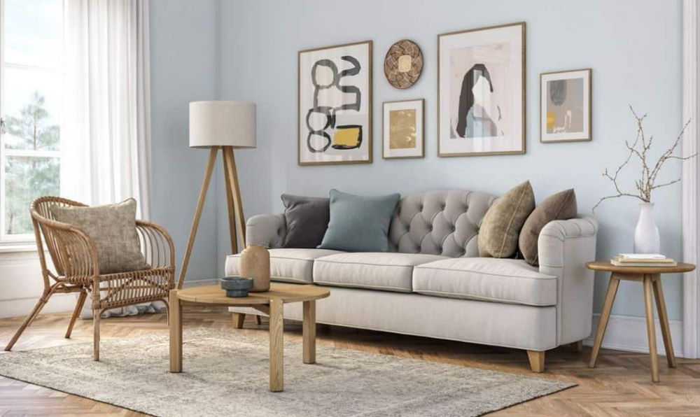 pulmón Herencia Excretar Cómo decorar un salón con un sofá beige - Sofacenter